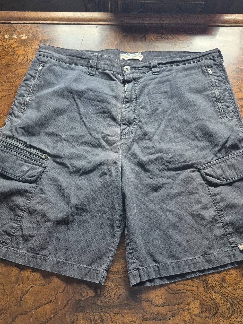 Tony Hawk Men's Cargo Shorts in Slate Blue
